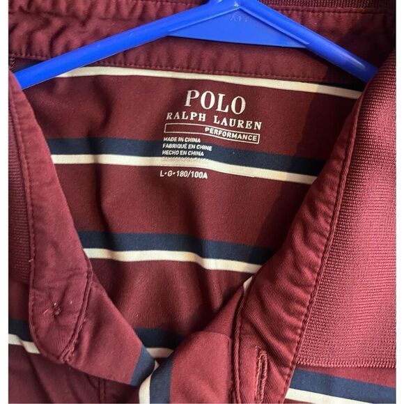 Mens Polo Ralph Lauren performance polo size L - Picture 5 of 5